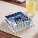 Rockford VividPrint Coasters - Set of 4 on Herning Clear - 2