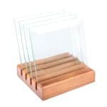 Talbot Coasters - Set of 4 on Walnut Base - 3